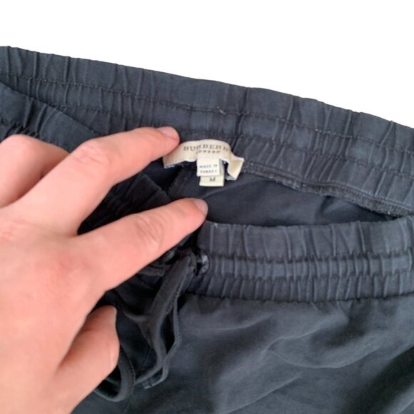 VINTAGE Burberry Pants Medium Black - Picture 5 of 12